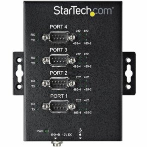 USB Hub Startech ICUSB234854I Sort
