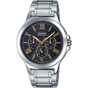 Herreur Casio COLLECTION Sort Slvfarvet ( 41,5 mm)