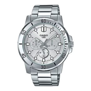 Herreur Casio MTP-VD300D-7EUDF S�lvfarvet (� 45 mm)