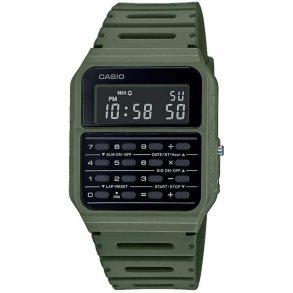 Unisex ur Casio CALCULATOR Sort Grn