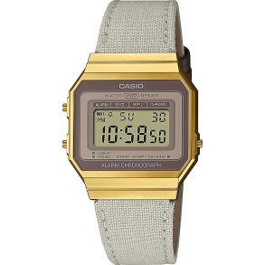 Unisex ur Casio VINTAGE SLIM DESIGN Brun ( 35,5 mm)