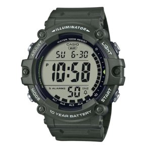 Herreur Casio ILLUMINATOR WORLDTIME - LONG STRAP Sort ( 51 mm)