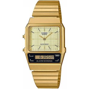 Unisex ur Casio EDGY COLLECTION RETRO DIAL - GOLD ( 40 mm)