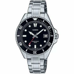 Herreur Casio MDV-10D-1A1VEF Sort Slvfarvet