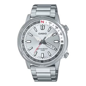 Herreur Casio MTD-130D-7AVDF S�lvfarvet (� 44 mm)