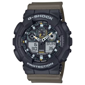 Herreur Casio G-Shock OVERSIZED - TWO TONE UTILITY COLOURS Sort ( 51 mm)