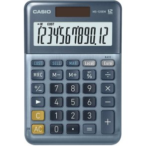 Lommeregner Casio MS-120EM Bl