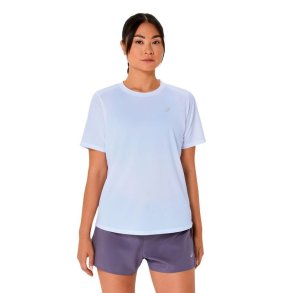 Kort�rmet T-shirt til Kvinder Asics Core Lysebl�