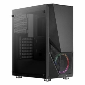ATX Semi-t�rn kasse Aerocool Zauron LED RGB Sort