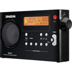 Radio Sangean PR-D7 Sort