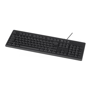 Tastatur A4 Tech KR-83 Sort Tyrkisk