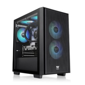 ATX Semi-t�rn kasse THERMALTAKE Versa H16 TG ARGB