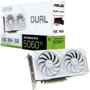 Grafikkort Asus OC White Edition 90YV0MP5-M0NA00 geforce rtx 5060 ti 8 GB GDDR7