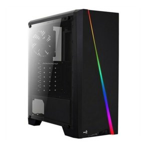 ATX Semi-t�rn kasse Aerocool Cylon RGB USB3.0 Sort LED RGB