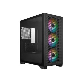 ATX Semi-t�rn kasse Cooler Master Elite 301 Sort
