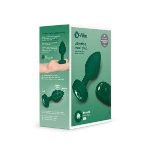 Anal plug B-Vibe Vibrating Jewel Grn M/L