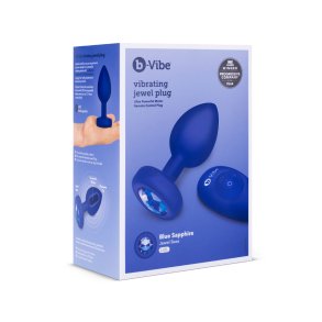 Vibrator B-Vibe Vibrating Jewel Bl Marinebl L/XL