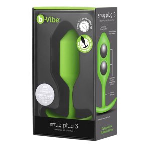 Anal plug B-Vibe 3 Grn Lime