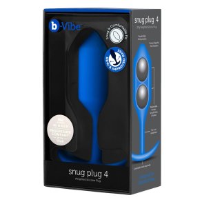 Anal plug B-Vibe 4 Bl Marinebl