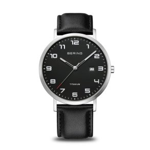 Herreur Bering 18640-402 S�lvfarvet (� 40 mm)