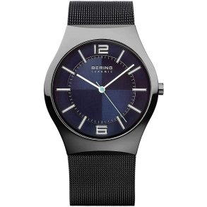 Herreur Bering 32039-227 S�lvfarvet (� 39 mm)
