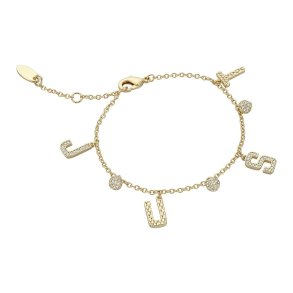 Armbnd til kvinder Just Cavalli JCBR01233200 Gylden