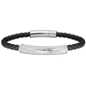 Armbnd til mnd Police PEJGB2119601 Lder 19 cm