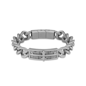 Armbnd til mnd Police PEAGB2120405 Rustfrit stl 19 cm