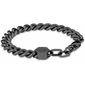 Armbnd til mnd Police PEAGB2211603 Rustfrit stl 19 cm