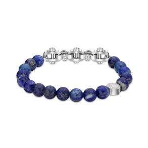 Armbnd til mnd Police PEAGB2211234 Rustfrit stl 19 cm