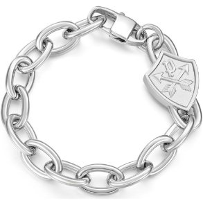 Armbnd til mnd Police PEAGB0001616 Rustfrit stl 19 cm