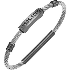 Armbnd til mnd Police PEAGB0039901 Slvfarvet