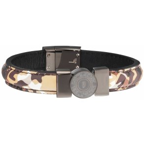 Armbnd til mnd Police PJ25556BLU.02-L Lder 21 cm