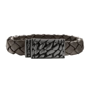 Armbnd til mnd Police S14AHW03B Lder 19 cm