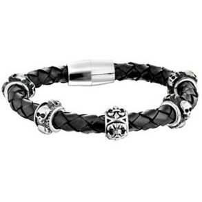 Armbnd til mnd Police S14AJJ02B Lder 25 cm