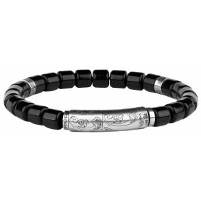 Armbnd til mnd Police PJ26352BSSB.01 Harpiks 19 cm