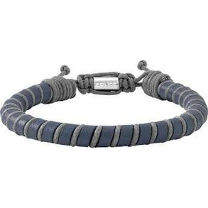 Armbnd til mnd Police PJ26486BLN.02 Lder 19 cm