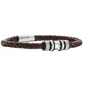 Armbnd til mnd Police PJ25488BLC.02A Lder 19 cm