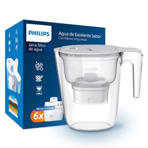 Kande Med Filter Philips AWP2933WHT6 Hvid 2,6 L (4 Dele)