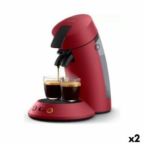 Kapselkaffemaskine Philips SENSEO ORIGINAL PLUS Rd 1 bar 0,7 L (2 enheder)