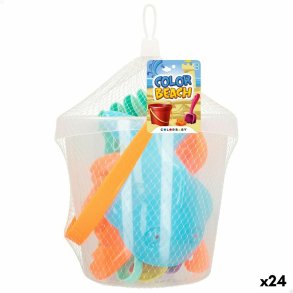 St med legetj til stranden Colorbaby  18 cm (24 enheder)