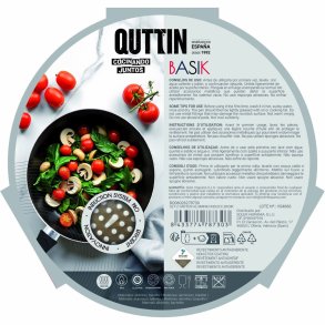 St med Stegepander Quttin Aluminium 24 cm 2 Dele (4 enheder)