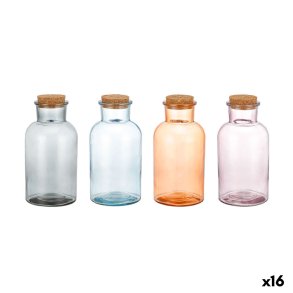 Glasflaske La Mediterr�nea Kork Glas 500 ml (16 enheder)