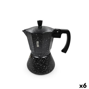 Italiensk Kaffekande Quttin Aluminium 0,6 L (6 enheder)