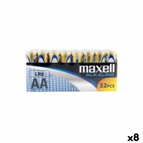 Alkalinebatterier Maxell LR06 1,5 V (32 Dele) (8 enheder)