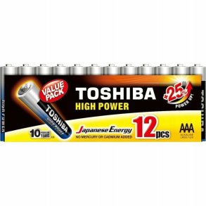 Batterier Toshiba High Power LR03 1,5 V AAA