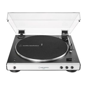 Pladespiller Audio-Technica Iberia AT-LP60XBTWH Hvid