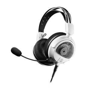 Gaming headset med mikrofon Audio-Technica Iberia ATH-GDL3WH Hvid