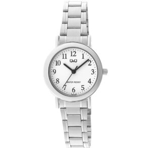 Dameur Q&Q LADY ONLY TIME Slvfarvet ( 30 mm)