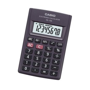 Lommeregner Casio HL-4A Gr Harpiks 8 x 5 cm